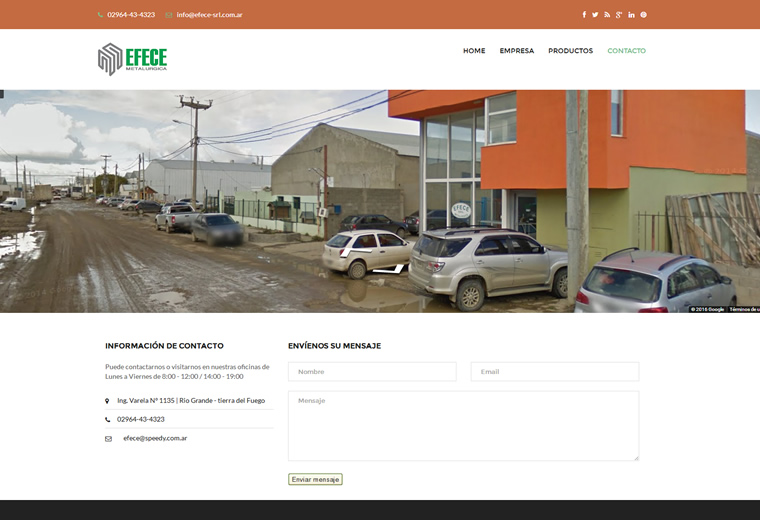 Diseño web Efece srl